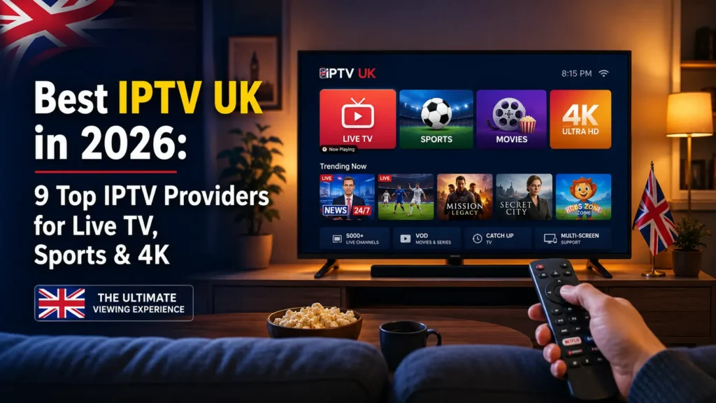 Best IPTV Service Providers in the United Kingdom