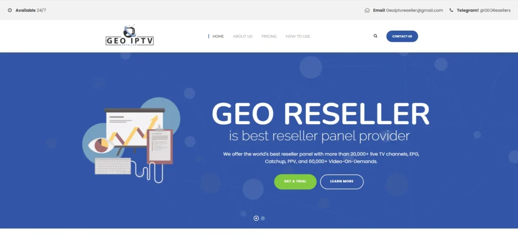 GEO IPTV Reseller